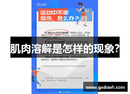 肌肉溶解是怎样的现象？
